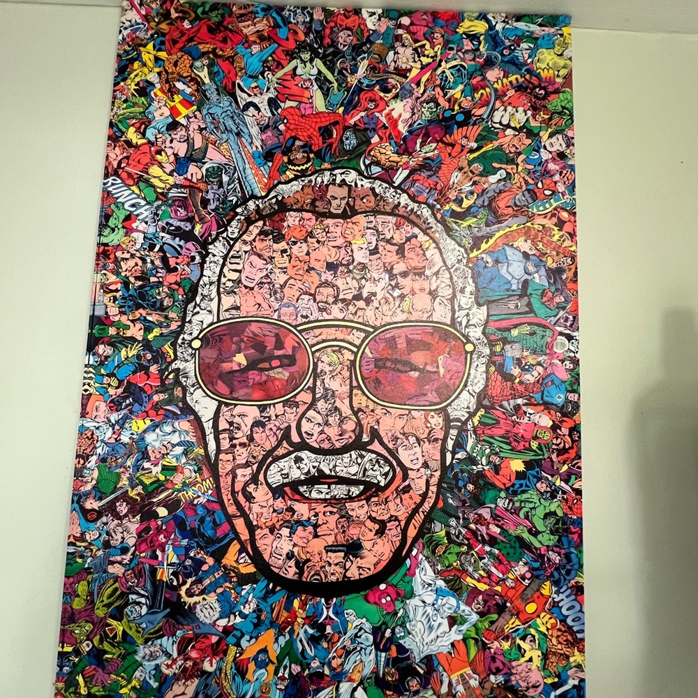 Colorful Comic Art Poster